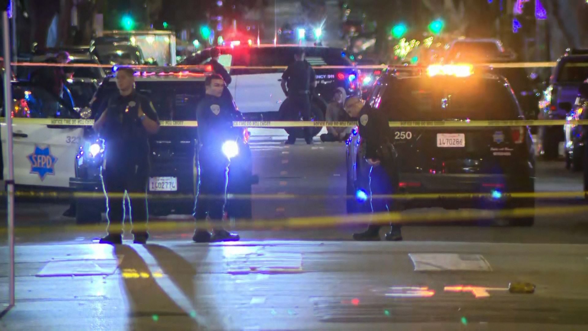 The shooting scene at Mission District in San Francisco on June 9 is seen here. Mandatory Credit: K...