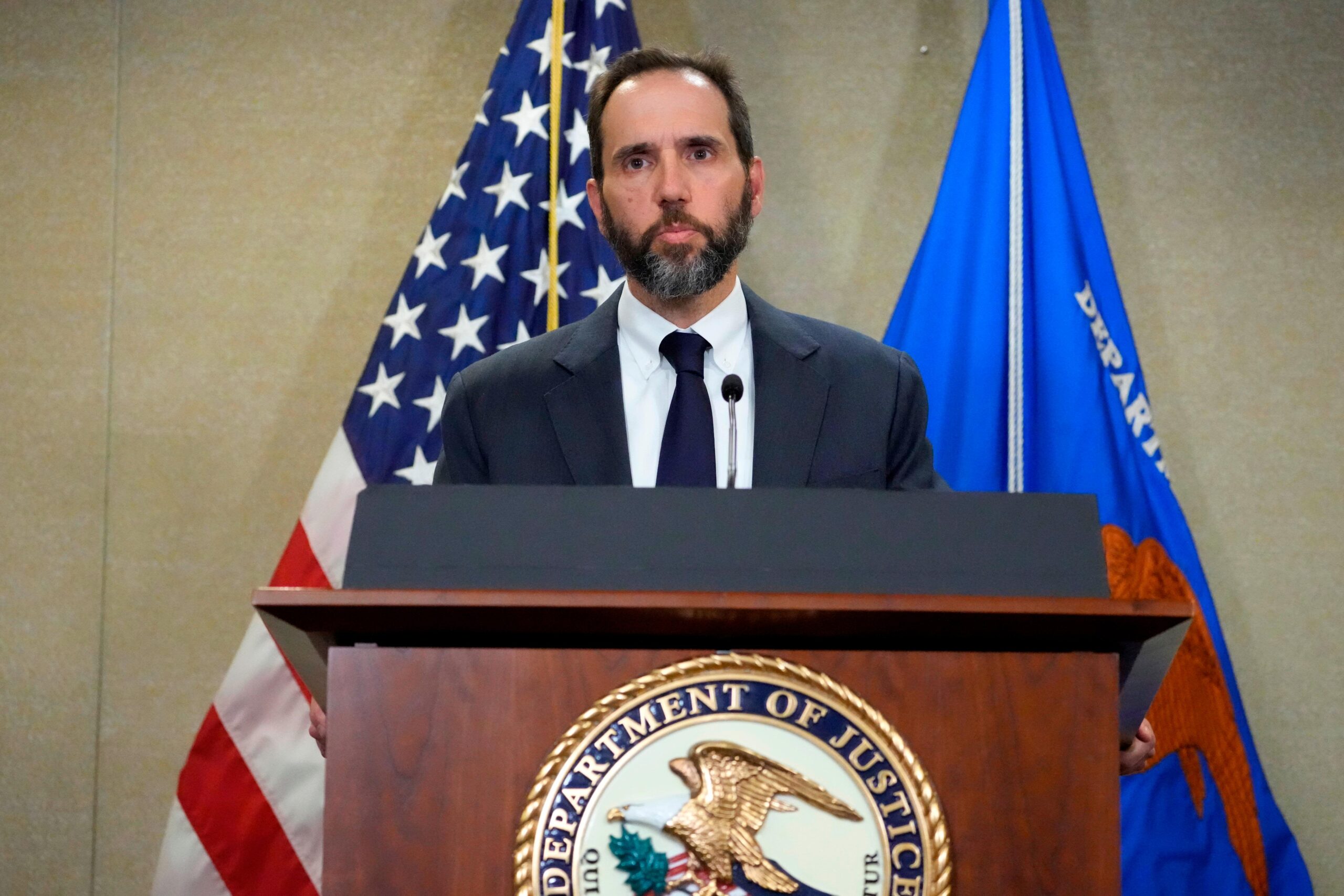 Special counsel Jack Smith speaks to reporters on June 9, in Washington. Smith has begun producing ...