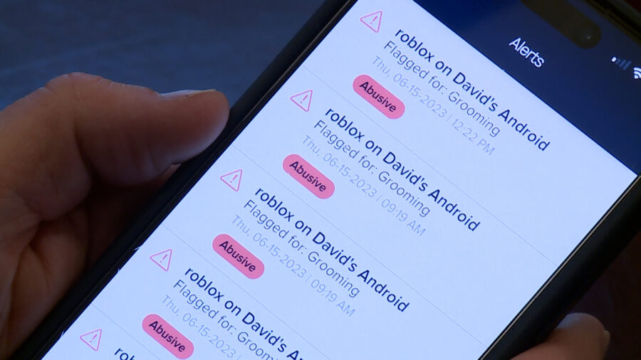 A Utah company is using artificial intelligence to help catch online predators on gaming devices. T...