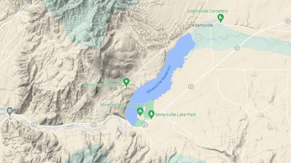 Minersville Reservoir. Man drowned in reservoir according to Beaver County Sherriff's Department....