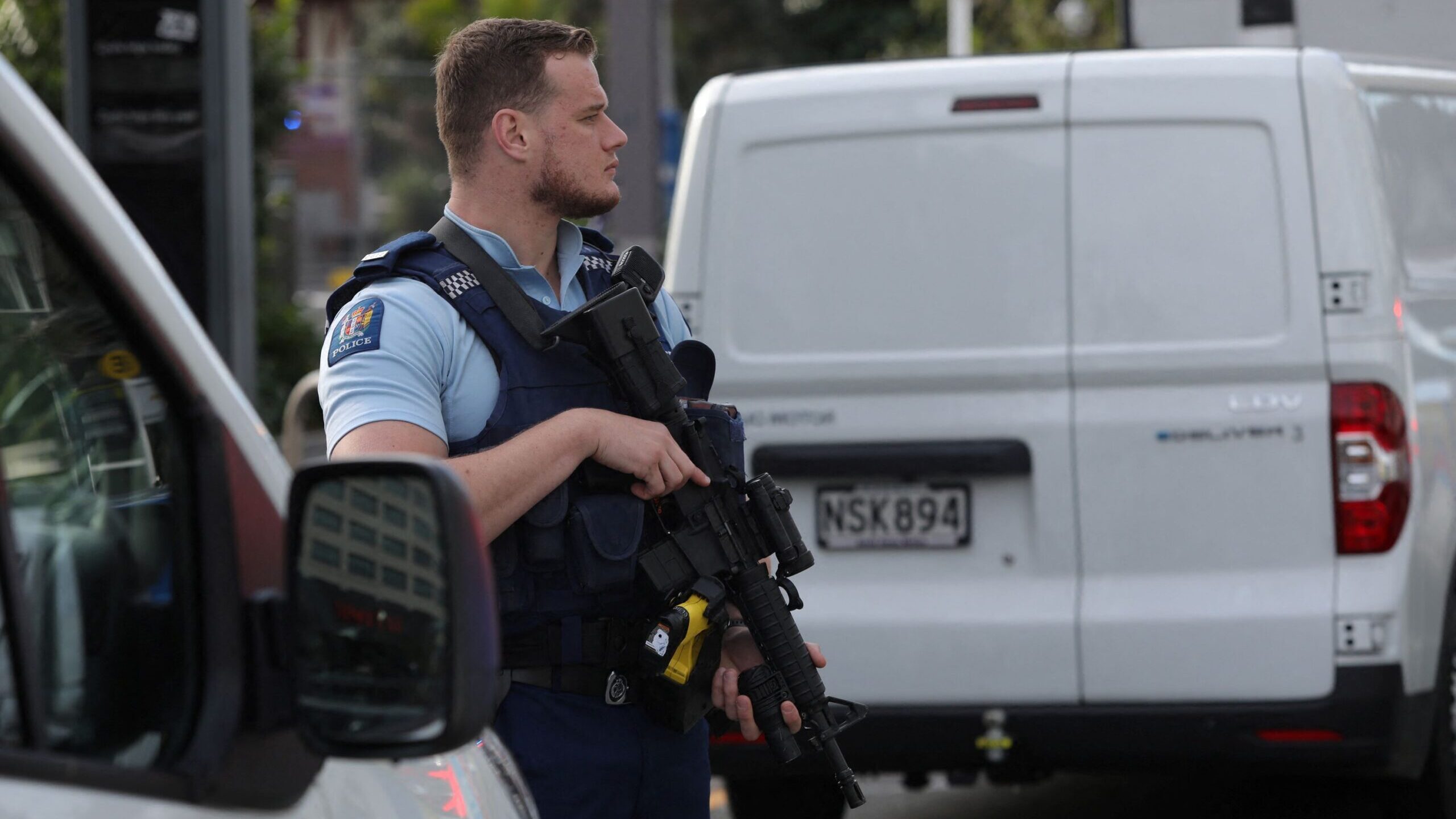 Officials have asked people to avoid the city center. Photo credit: Nathan Frandino/Reuters...