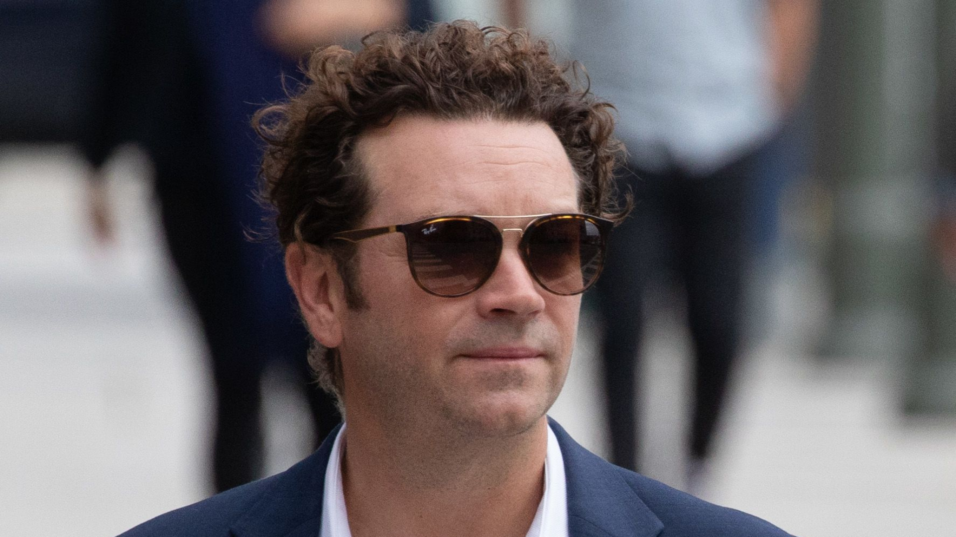 Danny Masterson, pictured here in Los Angeles in May, was sentenced on September 7 to 30 years to l...