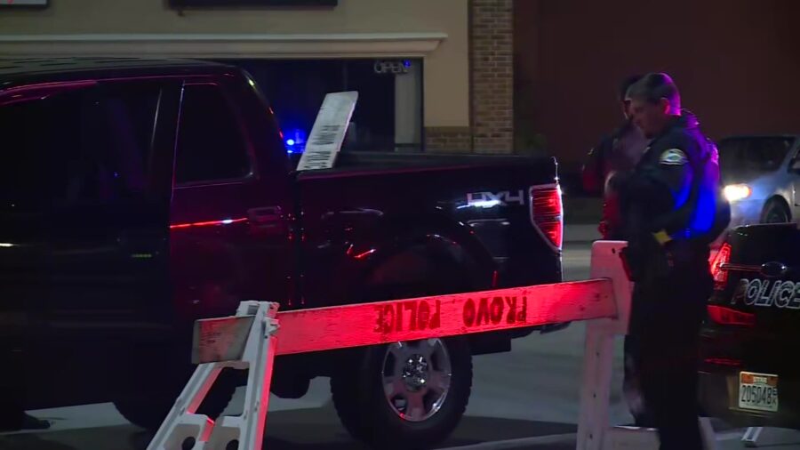 Police respond to accident in Provo...