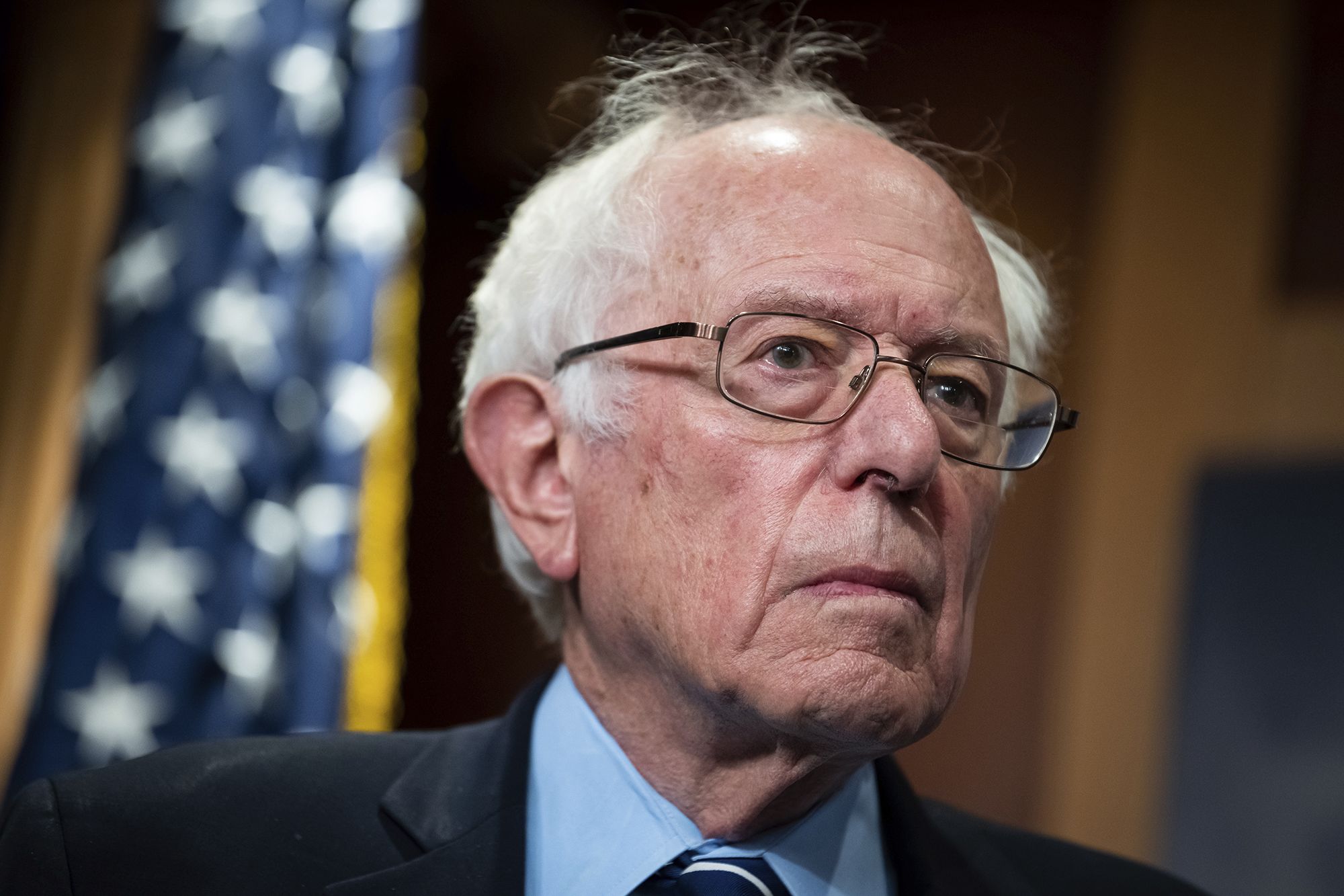 Bernie Sanders, seen here on May 18, said on November 5 that he doesn’t know that a ceasefire is ...