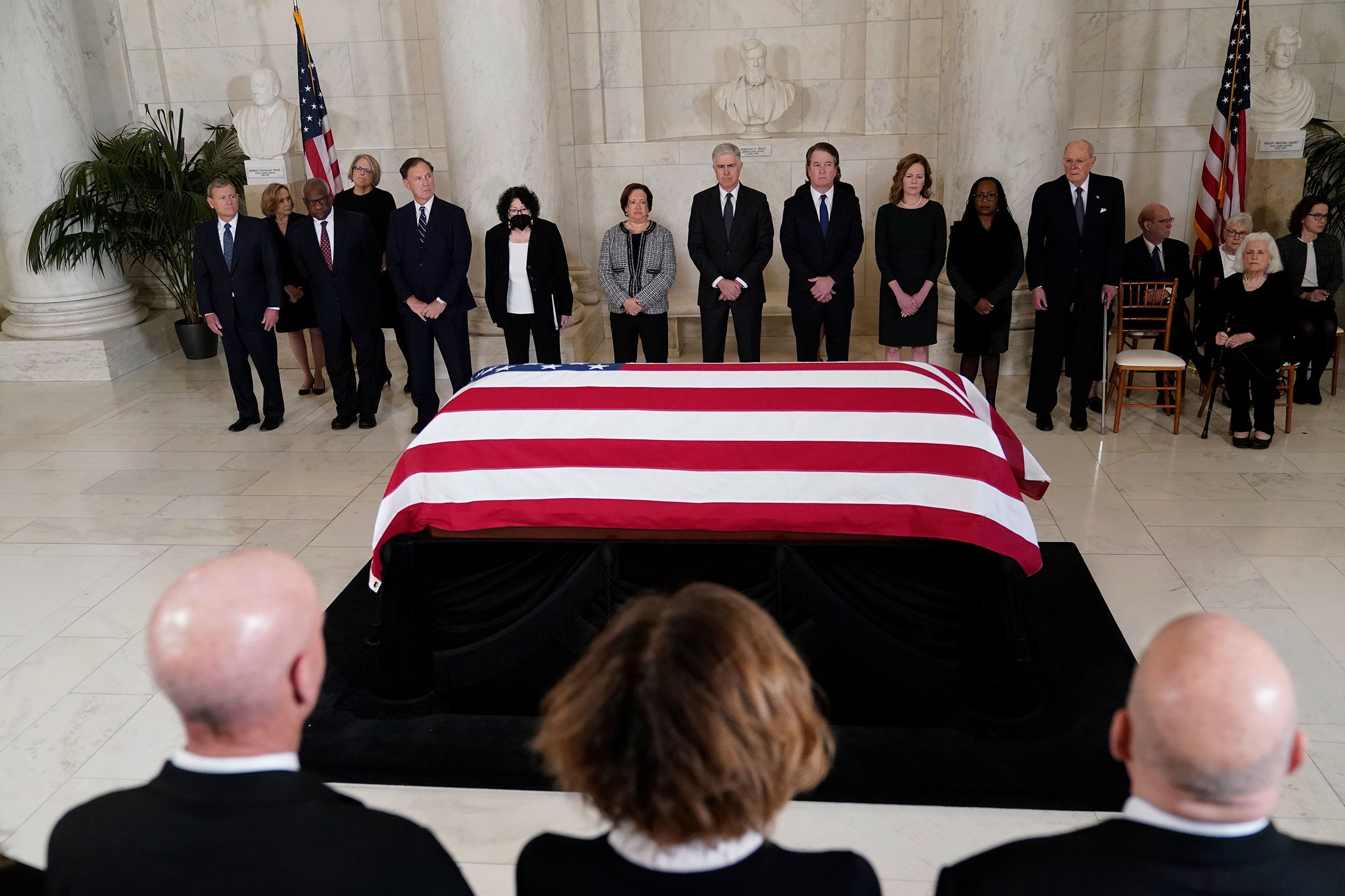 Sandra Day O'Connor funeral...