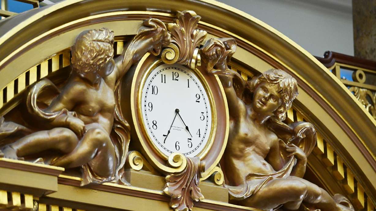 Utah capitol clock...