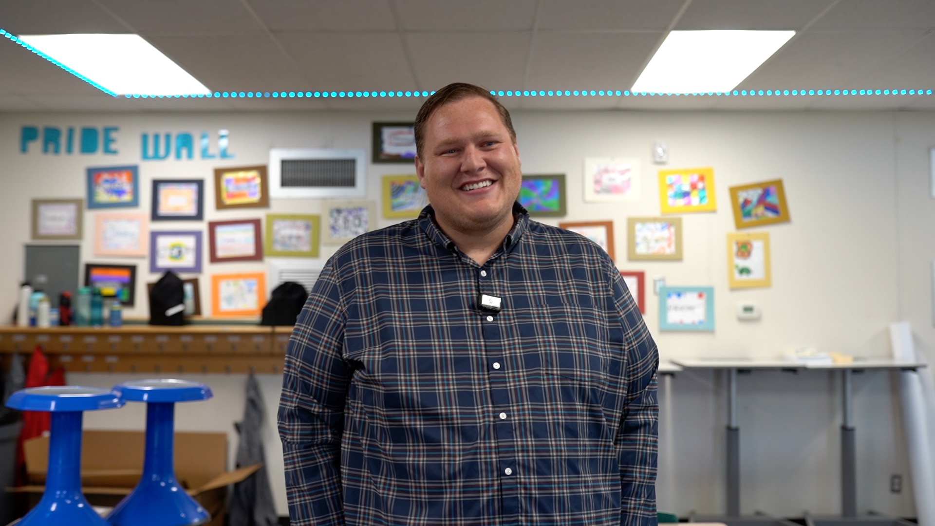jordan school district teacher of the year Angus Douglas...