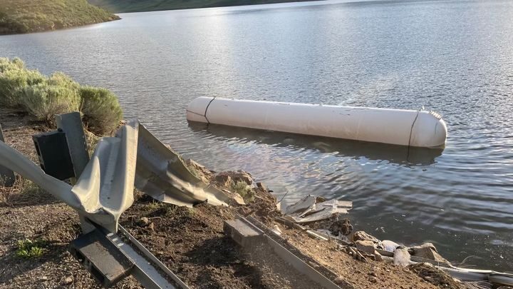 A semitruck driver missing in Deer Creek Reservoir....