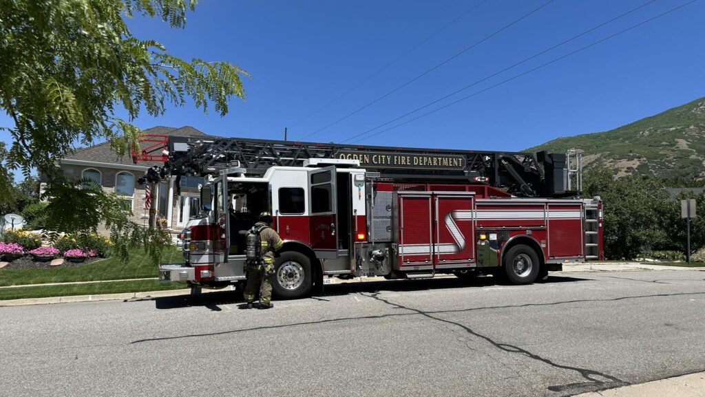 Ogden home fire under control