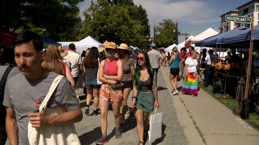 It is a sure sign of summer. The Salt Lake City Downtown Farmers Market is back and opened Saturday...
