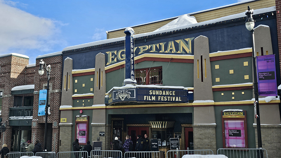 Sundance Film Festival at the Egyptian Theater...