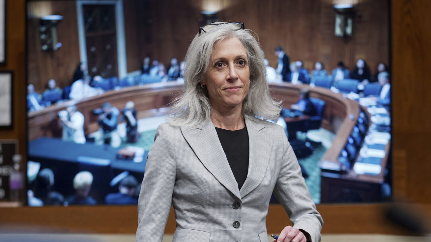 FILE - Susan Monarez, President Donald Trump's nominee to be director of the Centers for Disease Co...