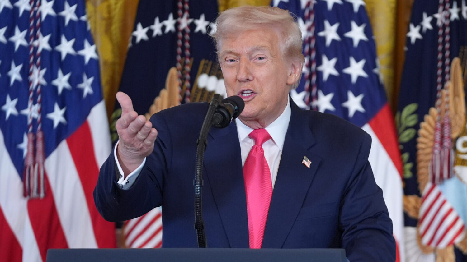 President Donald Trump signed an executive order Friday to get rid of tariffs on a broad swath of c...