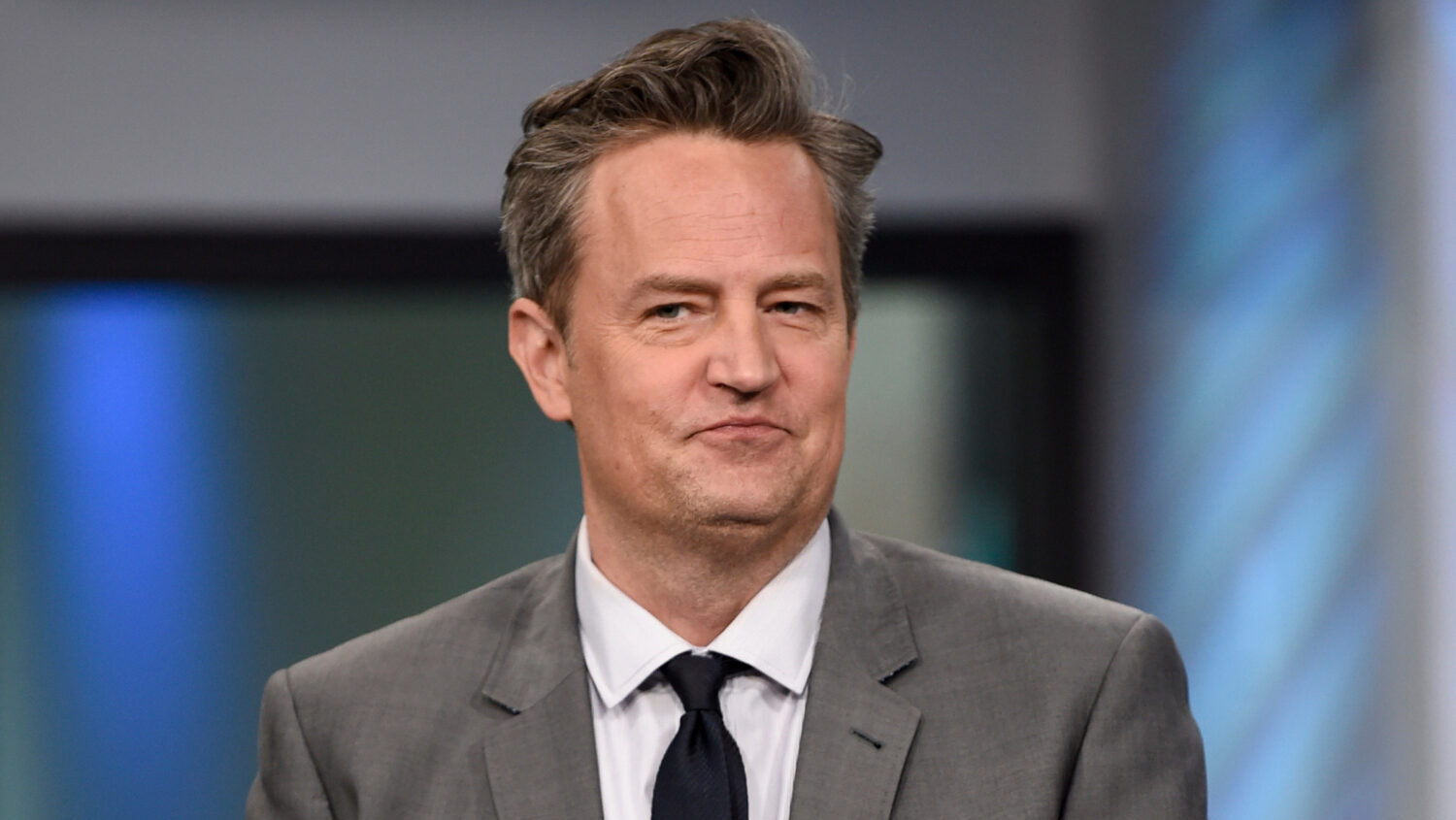FILE - Actor Matthew Perry participates in the BUILD Speaker Series to discuss the mini-series "The...