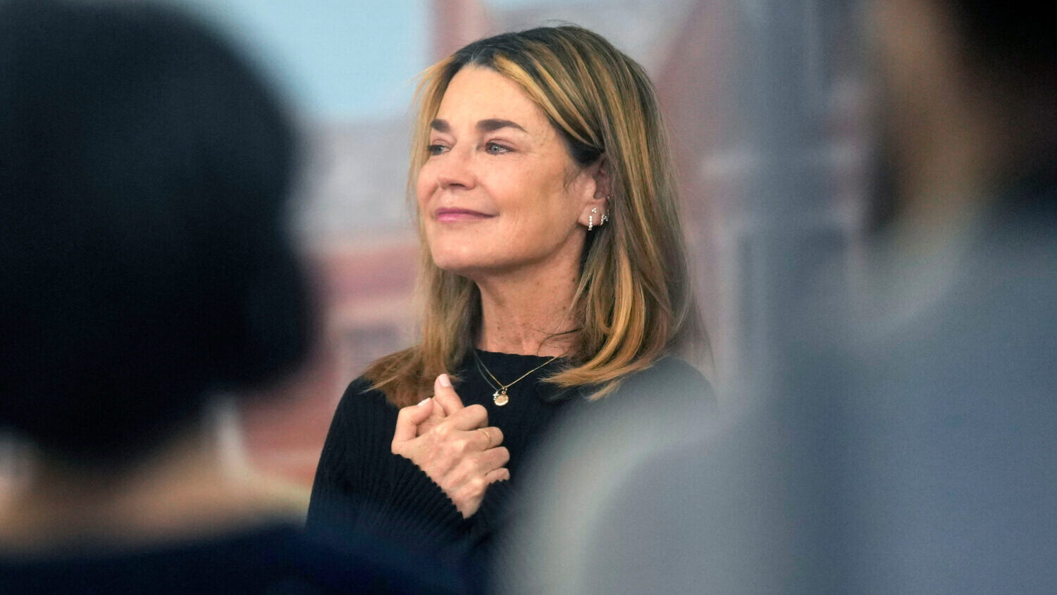 FILE - Savannah Guthrie visits the Today show at Rockefeller Plaza in New York on Thursday, March 5...