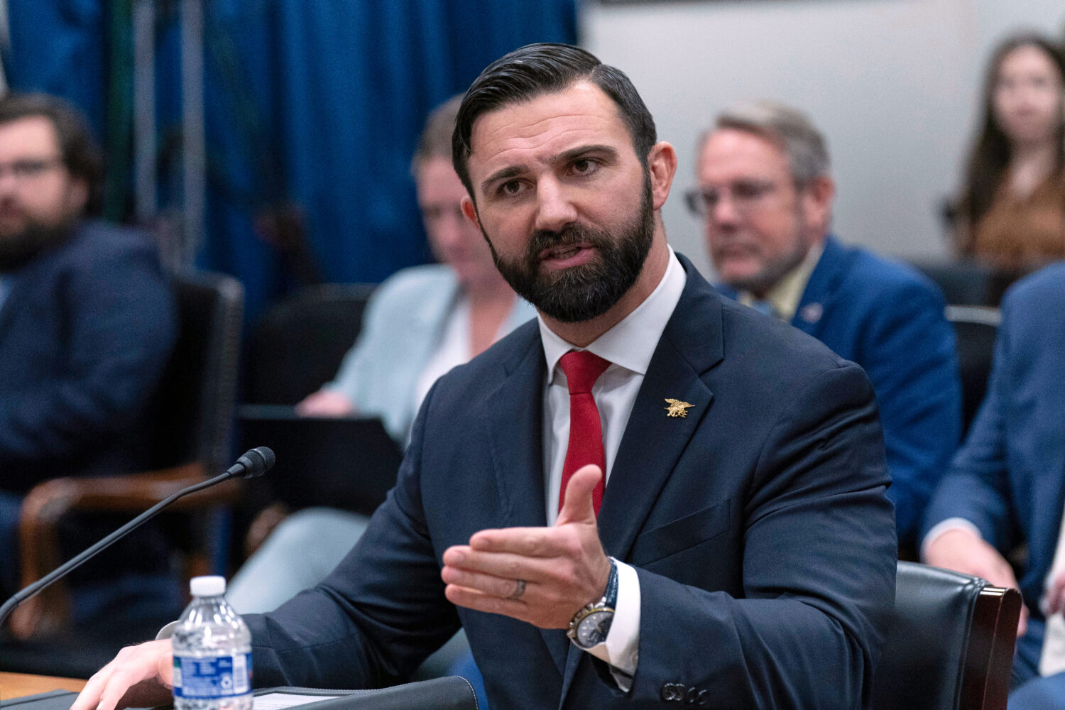 FILE - Cam Hamilton, acting administrator of the Federal Emergency Management Agency, testifies bef...